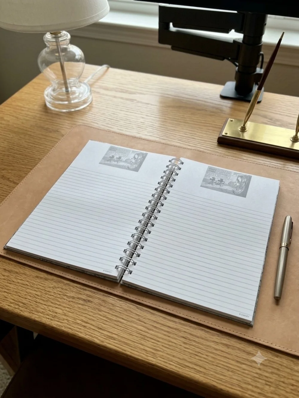 NEW Disney Parks Spiral Bound Mickey Mouse Lined Journal  (0071)